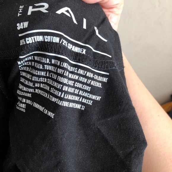 The Rail Mens Black Skinny Denim Jeans - Picture 12 of 12